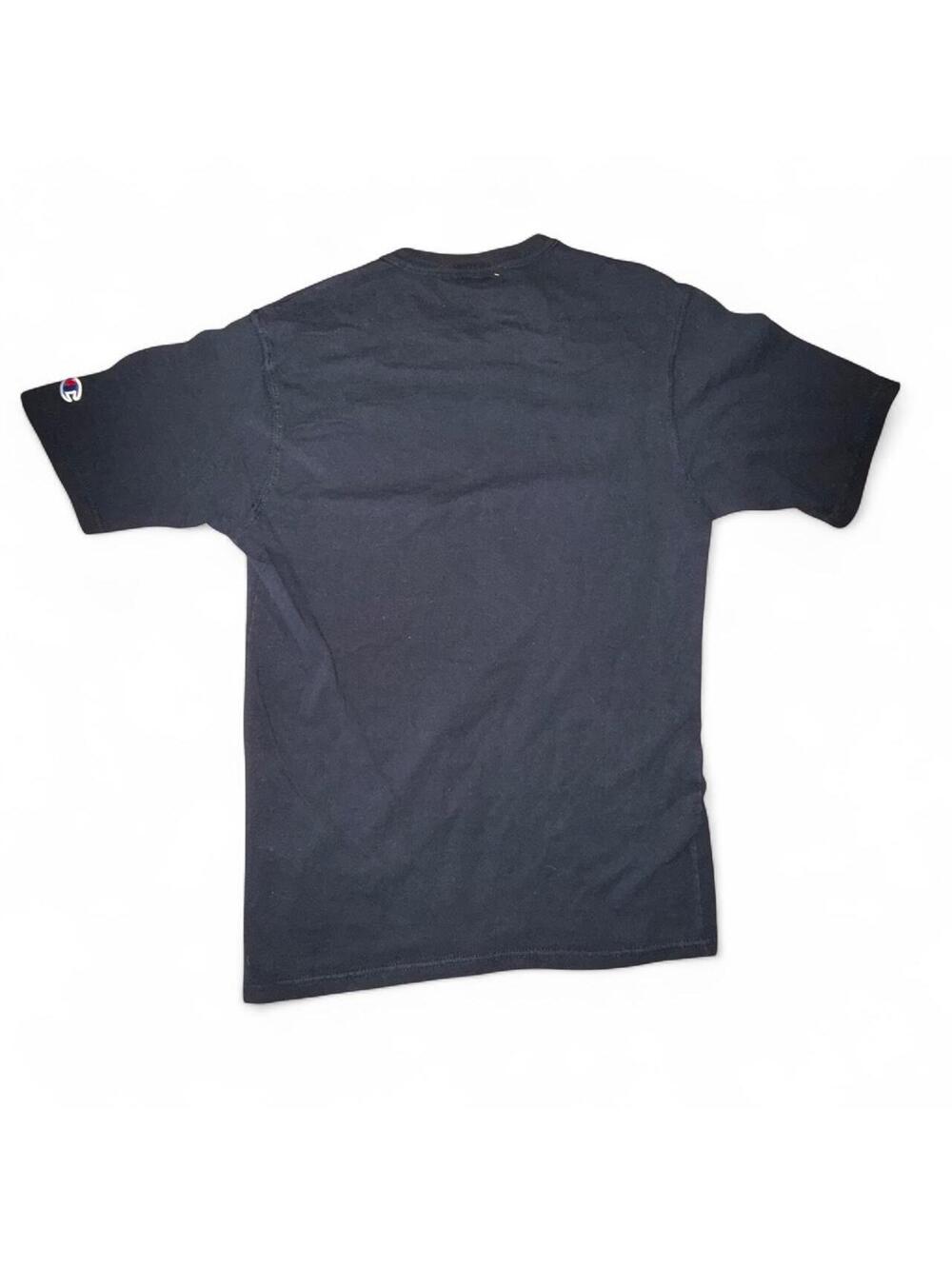 Champion Men's Black Short Sleeve T-Shirt Small - Picture 2 of 5